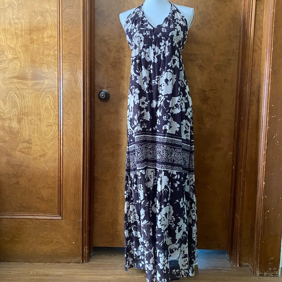 NWT Ba&sh Downtown Floral Mixed Print Cotton Maxi Dress small - Picture 7 of 13